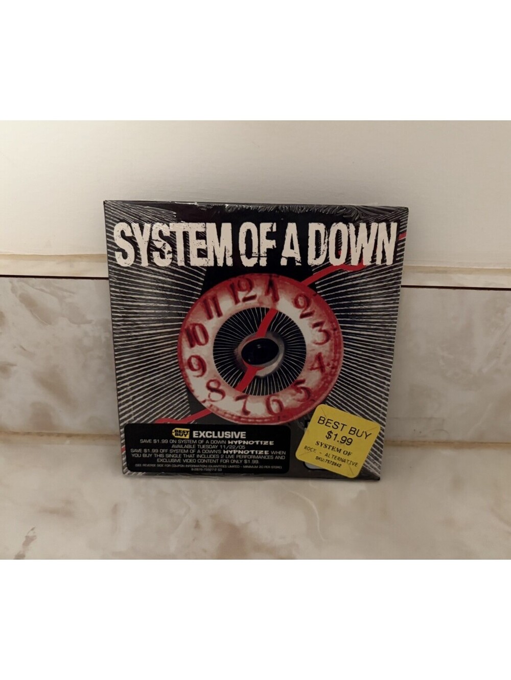 System Of A Down - Hypnotize RARE Promo Single CD 2005 Best Buy Exclusive SEALED
